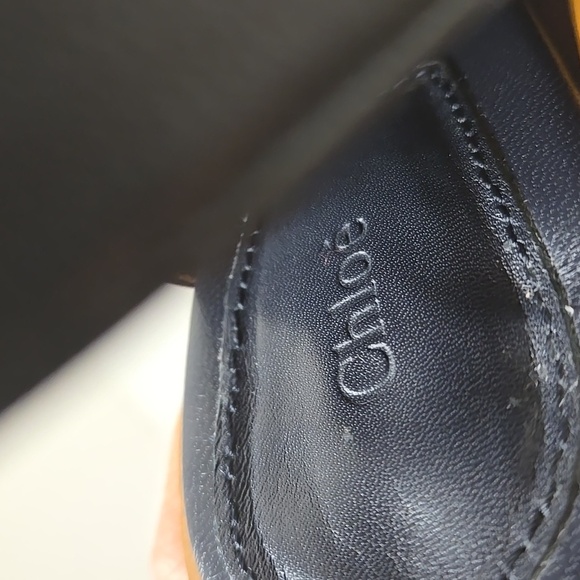 Chloe Leather Black ankle boots Size 38 - Picture 7 of 7